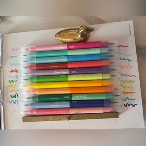 Ooly  - Dual Tone Double Ended Brush Marker - set of 12/24 colors